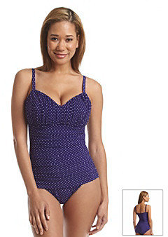 Miraclesuit D Cup Pin Point Rialto One Piece