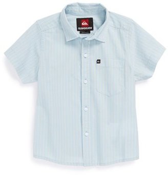 Quiksilver 'Barracuda Cay' Short Sleeve Woven Shirt (Little Boys & Big Boys)