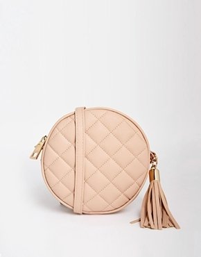 ASOS Quilted Round Cross Body Bag