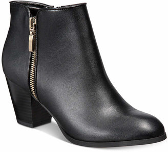 Style&Co. Style & Co Jamila Zip Booties, Created for Macy's