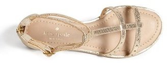 Kate Spade 'adagio' Leather Gladiator Thong Sandal