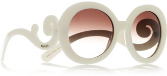 Prada Round-frame acetate sunglasses