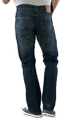 Levi's AUTHENTIC LEVIS 505-1064 CASH MEDIUM BLUE Regular FIt Jeans Straight Leg