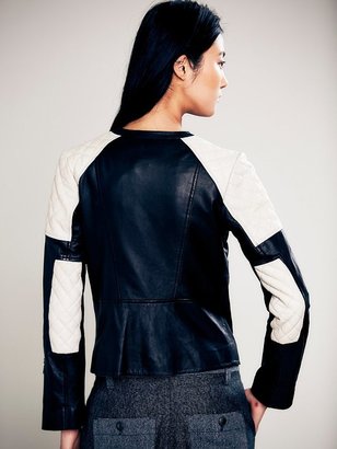 Doma Quilted Colorblock Jacket