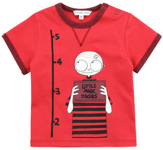 Little Marc Jacobs dark red t-shirt