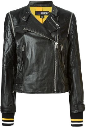 DKNY X Cara Delevingne CARA X biker jacket