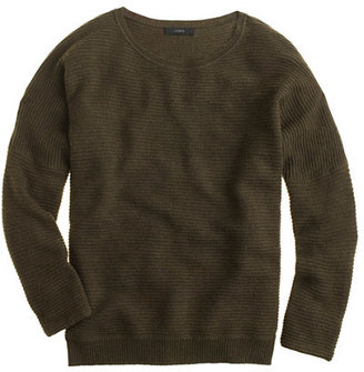 J.Crew Rib-stitch dolman sweater