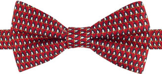 Tommy Hilfiger Micro-Penguin Print Bow Tie