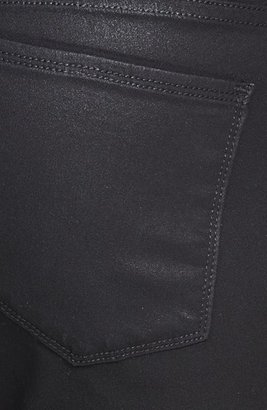 NYDJ 'Linda' Coated Stretch Skinny Jeans (Black) (Online Only)