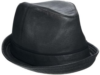 ASOS Small Trilby Hat in Waxed Fabric