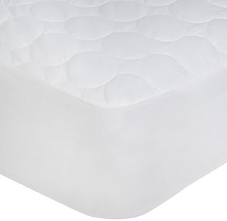 Home Collection Hollowfibre quilted cotton mattress protector