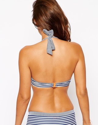 Esprit Manly Beach Stripe Flexiwire Bikini Top