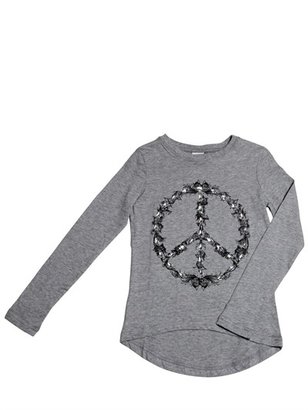 Dqueen - Embellished Cotton T-Shirt