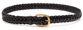 Gucci Hand-Braided Leather Belt