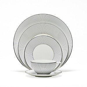 Wedgwood at Wedgwood Blue Pinstripe 5 Piece Place Setting