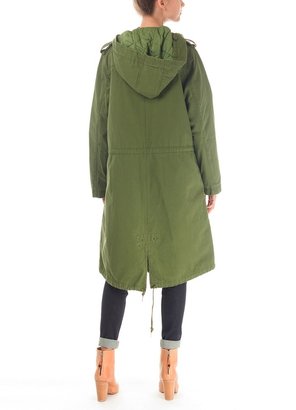 Marc by Marc Jacobs Classic Cotton Hooded Parka