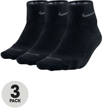 Nike Mens Dri-Fit Ankle Socks (3 Pack)