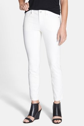 Eileen Fisher Ankle Skinny Jeans (Soft White) (Petite)