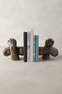 Anthropologie Bear Claws Bookends