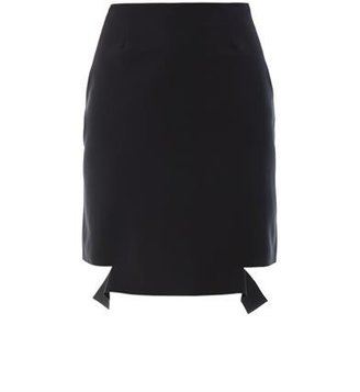 J.W.Anderson VERSUS X Slit detail fitted skirt