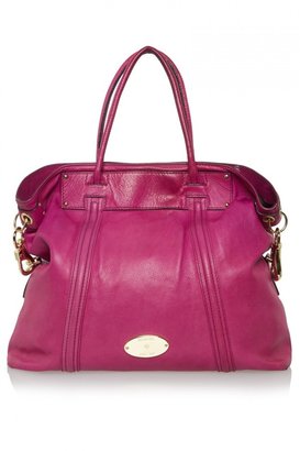 Mulberry Abigail East/West Textured Leather Shoulder Bag