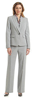Le Suit LeSuit Herringbone Pant Suit