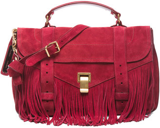 Proenza Schouler Medium PS1 Leather in Crimson