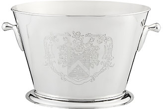 Brabantia Brissi Double Champagne Bucket With Handles, Silver Plated