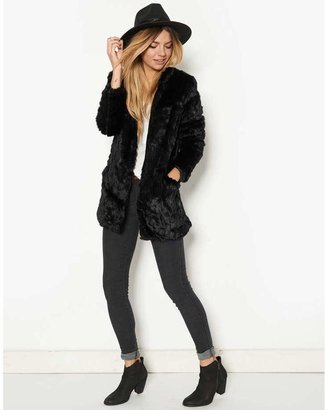 Only Ruth Faux-Fur Coat