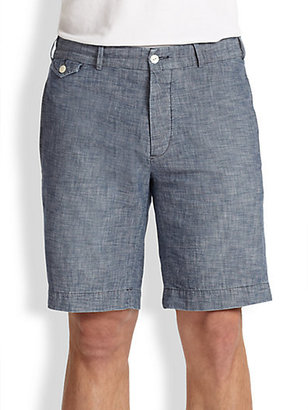 Polo Ralph Lauren Straight-Fit Kingsley Chambray Shorts
