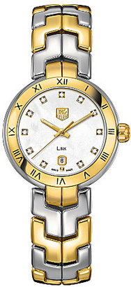 Tag Heuer WAT1453BB0960 Two-tone lady link quartz watch