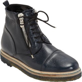 Rocco P. Double Zip Lace-Up Ankle Boot