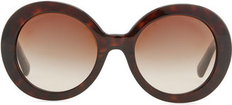 Prada Baroque Sunglasses, Brown