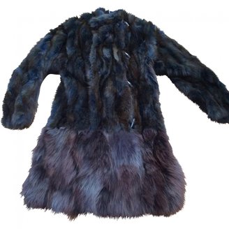 Lanvin Brown Fur Coat