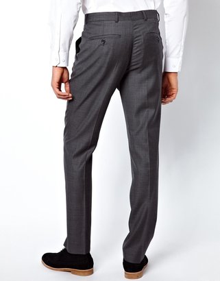 ASOS Slim Fit Suit Trousers In 100% Wool