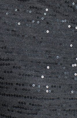 Halogen Sequin Stripe Wool Blend Cardigan (Regular & Petite)