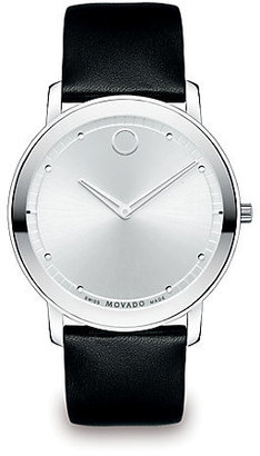 Movado Sapphire Stainless Steel Watch