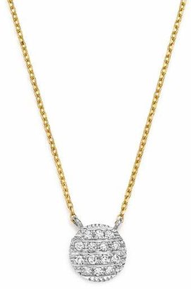 Dana Rebecca Designs 14K White & Yellow Gold Lauren Joy Mini Necklace with Diamonds