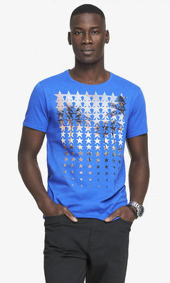 Express Graphic Tee - Stars And Palms