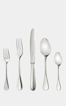 Christofle Perles Silver-Plated 5-Piece Flatware Set - Silver