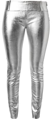 Acne 19657 Acne ‘Best Hip’ Leather Trousers