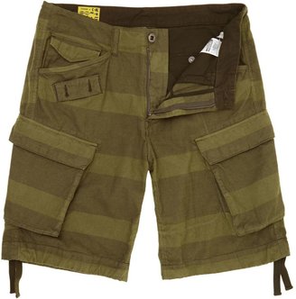 G Star Men's G-Star Camouflage print cargo shorts