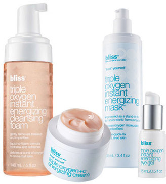 Bliss triple oxygen grab-and-glow set
