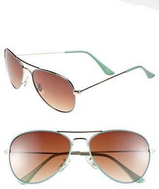 Icon Eyewear 'Helen' 56mm Aviator Sunglasses (Juniors) (2 for $20)