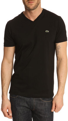 Lacoste Black Jersey T-Shirt