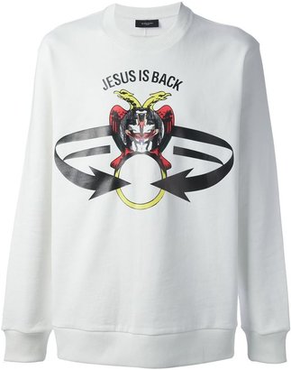 Givenchy 'Jesus Is Back' print sweatshirt