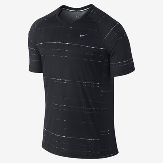 Nike Printed Miler Men's Running Shirt