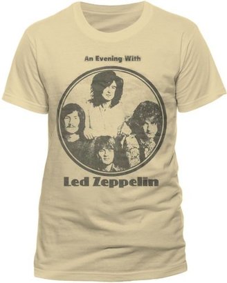 Live Nation Led Zeppelin Evening With Unisex T-shirt (Natural)