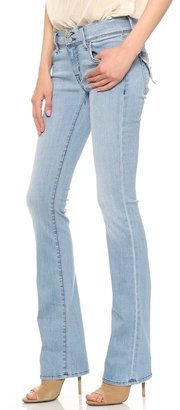 Hudson Beth Mid Rise Baby Bootcut Jeans