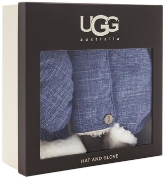 UGG Boys Boxed Trapper Hat and Mitten Set